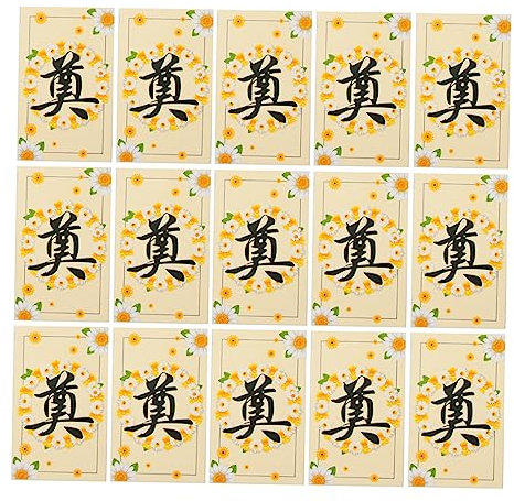 PartyKindom 45pezzi Cartoline Funebri Per Bouquet Di Fiori Carte Di Commemorazione Per Cerimonie Di Morte Resistenti e Durevoli