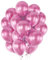 ASIYUHY Palloncini rosa metallizzati da 100 pezzi Palloncini in lattice cromato rosa lucido da 5 pollici per il compleanno Baby Shower Fidanzamento Decorazioni per la festa nuziale