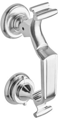 Hardware Solutions Doctor Türklopfer, satiniertes Chrom, 60 x 195 mm