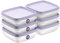 SmartStore Boite de conservation des aliments 0.3L Lot de 6 | Boite congelation alimentaire, convient au réfrigérateur et au congélateur | Boîte repas sans BPA, réutilisables, lavables au micro-ondes