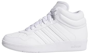 adidas Baskets de basketball pour enfant Hoops 4.0 Mid Top, Porte-clés rouge, 39 1/3 EU