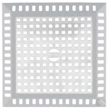 Square Shower Drain Cover Hair Catcher for Shower Drain Cover, Essential to Prevent Drains Clogging for Bathroom, Laundry, Bathtub, Kitchen, Sink,304 Stainless Steel and Silicone