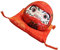 TOYANDONA Kasten Dharma-Eier Spardose ändern Japanisches Sparschwein Puppen für Mädchen küchendekoration küchendeco Japanisches Glücks-Daruma-Ornament Fortune Daruma Puppendekor Stoff rot
