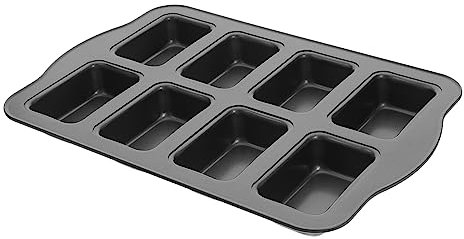 TIDTALEO Kastenform Aus Kohlenstoffstahl Quadratische Mini-muffinformen Kastenformen Zum Brotbacken Kastenformen Aus Metall Kürbis-mini-backformen