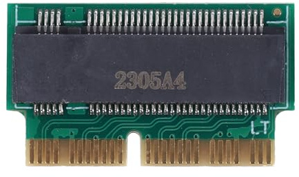Asyduey M.2 NVME SSD Konvertieren Adapter für Aktualisiertes Air Pro Retina Mitte 2013-2017, AHCI SSD Upgrade Kit