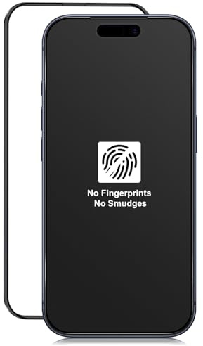 Funrae Full Screen Matt Schutzfolie für iPhone 17 Pro Max für Panzerglas, 2 PCS Anti-Fingerabdruck Matte Folie, 9H Härte Tempered Glas Schutzglas, Blendschutz Kratzfest Displayschutzfolie