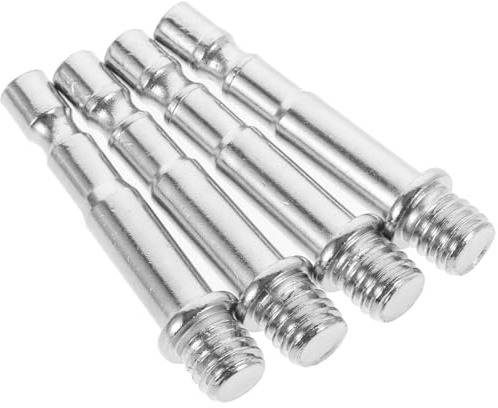 MOTHNUR 4 Stück Pack Mikrofonstativadapter 3/8 Zoll Schraubadapter aus Robustem Kunststoff Kompatibel mit Mikrofonstativen und Zubehör Gewindeadapter für Mikrofonhalterung