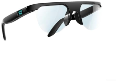 AI Smart-Brille mit Kamera, 1080P, Videoaufzeichnung und Echtzeit-Übersetzung für Geschäftsreisen, Radfahren, UK-kompatibel