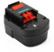 Creabest 12V 3000mAh Ni-MH Batteria Sostitutiva per Black & Decker HPB12 A12 A12-XJ A12EX A1712 FS120B FSB12 Firestorm FS120B FS120BX