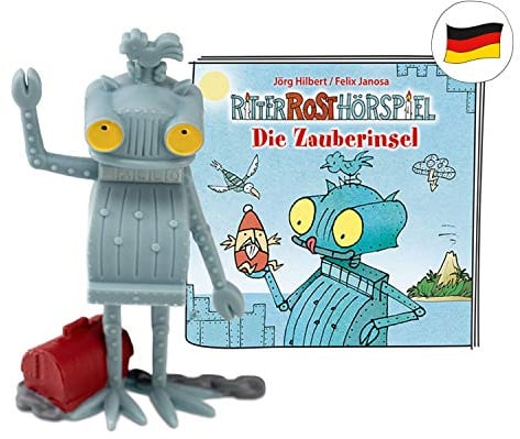 tonies Hörfiguren für Toniebox, Ritter Rost – Die Zauberinsel, Hörspiel für Kinder ab 4 Jahren, Spielzeit ca. 40 Minuten