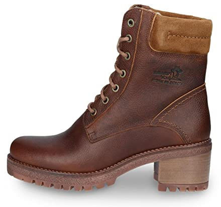 Panama Jack Damen Phoebe Combat Boot, Cuero, 40 EU
