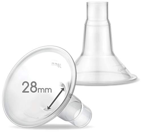 Maymom MyFit Classic 28mm Shield Compatible w Maymom Widemouth Connector Not Original Spectra S2 Accessories Spectra S1 Not Original Spectra Pump Parts Spectra Flange