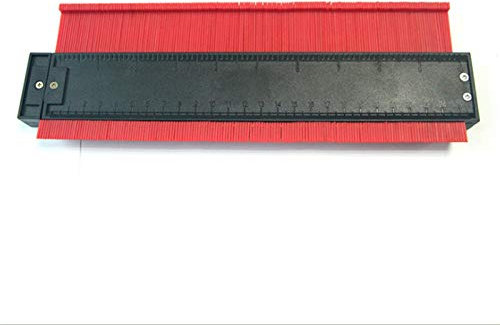 TuToy 250Mm Vorlage Krümmung Skala Lineal Konturlehre Laminat Teppich Holz Fliesen Profil Maßlineal