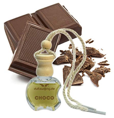 MEGA AUTOPARFÜM Schokolade Duft CHOCOLATE Autoduft Parfum Öl Anhänger Düftöl Lufterfrischer für Auto (CHOCOLATE)