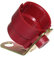 1 Stecker Halterung für 7 & 13-polige Anhängerstecker mit Metall Anbauplatte Halter Kunststoff Rot Trailer Neu Old-Harvest