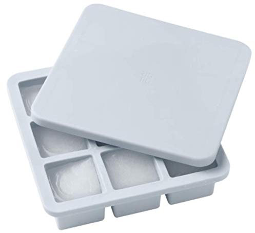 Freeze It Ice Cube Tray with Lid Large Light Blue