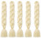 60cm Braiding Hair Extensions Jumbo Braids Kunsthaar 5 Stücke 24 Haar Flechten Extensions Crochet Twist Box Colorful Synthetik Haar Zöpfe, Gebleichtes Blond