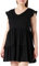 ONLY Onlmay Life Cap Sleeves Frill Dress JRS Robe, Noir, XL Femme