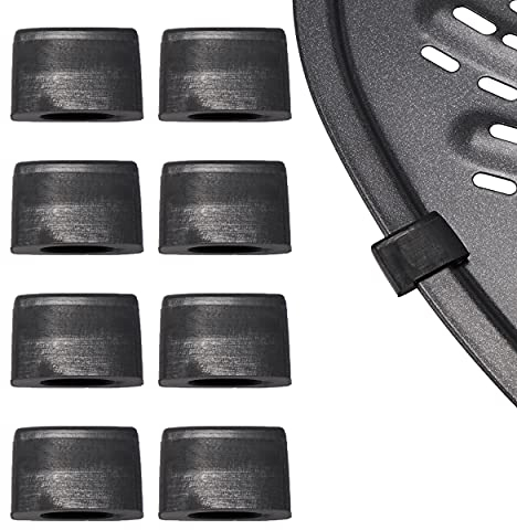 Replacement Rubber Bumpers for Power XL Crisper Plate,8 Pcs Fryer Silicon Rubbers Tips,Air Fryer Replacement Parts Accessories
