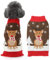 ABRRLO Weihnachten Hund Pullover Dog Sweater Hundepullover Haustier Hundepulli Warm Welpe Kleine Mittel Hunde (S, Hirsch)