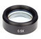Microscope Accessories Kit 0.5X Stereo Microscope Auxiliary Objective Lens 48mm Mounting Size, Trinocular Zoom Microscope, Barlow Lens Reducing Lens Microscope Slides (Color : 50mm Mounting Size)