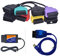 ECUScan ELM OBD KKL Kabel Motor ABS OBD2 Diagnose für italienische Autos +CAN327 4 Adapter Full Interface Kit …