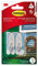 Command Clear Medium Hooks, 2 Hooks + 4 Adhesive Strips - Outdoor Use - Suitable for hanging items up to 900 g - Damage Free Hanging