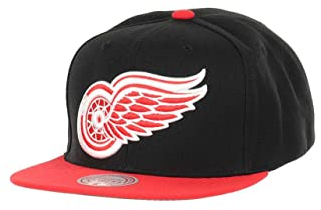 Mitchell & Ness Detroit Red Wings NHL Team 2 Tone Snapback Cap Kappe Basecap