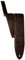 PRS 2.4 Padded Guitar Strap w/RAS, Custom Leather (Faux) Birds, Brown