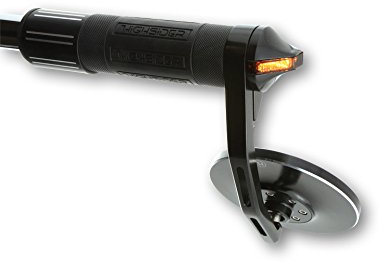 Lenkerendenblinker Highsider Flight LED getöntes Glas
