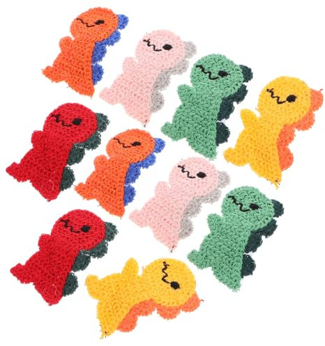 HONMEET 10St Dinosaurier-Haarnadel kinder haarspangen haarspange kinder haarklammer kinder Haarstyling-Clips Gothic-Haarschmuck dekorative Haarnadel Haarspangen schnappen Schnappclips Garn