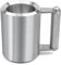 Gdsinstna Stainless Steel Mug - 18LB/ 8KG Heavy Coffee Mug, Gym Exercise Gift
