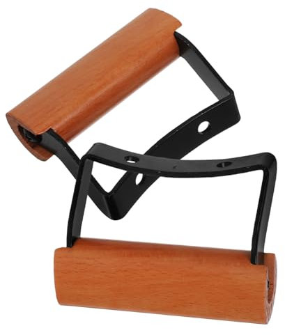 ULTECHNOVO Topfseitengriffe Aus Holz Ersatzgriffe Für Töpfe Und Pfannen Schnellkochtopfgriff Mit Doppelloch-Design Temperaturbeständig Und Langlebig Einfach Zu Befestigen
