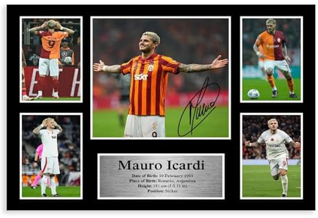 ocvdfss Mauro Icardi Leinwand-Poster, Schlafzimmerdekoration, Landschaft, Büro, Raumdekoration, Geschenk, 40 x 60 cm