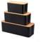 Neat and Stylish Cable Organization Box that Blends Seamlessly into Your Home Decor While Managing Unsightly Wires (A)