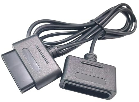 1.8m Controller Extension Cable Wire with Copper Cores for Stable Gaming Signals for Retro Consoles Stable Connection Game Controller Cable