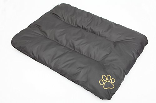 DOGGY Hobbydog R2 ECOGRA3 Hundebett ECO Schlafplatz Ruheplatz Hundematratze Hundekissen, 100 x 70 cm, XL, grau