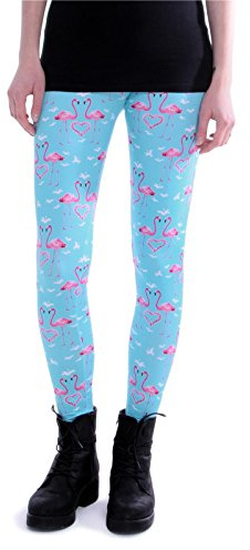 cosey - Flamingo-Line Leggings (Einheitsgröße)