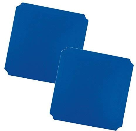 move and stic 2er Set Platte blau 40x40 cm