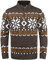 !Solid SDNorwin Herren Strickpullover Troyer Grobstrick Pullover mit Stehkragen Regular fit, Größe:L, Farbe:Coffee Bean Melange (8973)