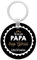 Cadeau papa - Porte clés à personnaliser avec prénons papa trop génial - porte clé papa - cadeau fête des pères