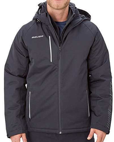 Bauer Heavyweight Jacke Supreme - Junior, Größe:S, Farbe:schwarz