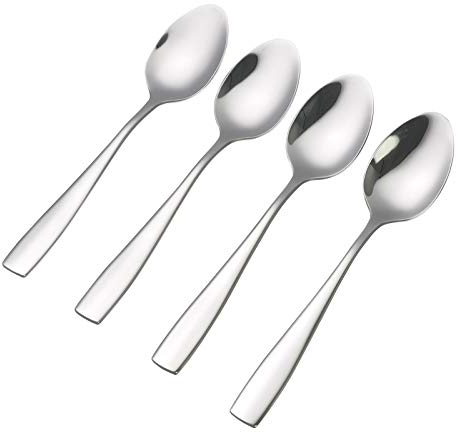 Asking 12 Piece Dinner Spoon, Stainless Steel Table Spoons, F