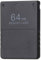 Gamer Gear 64MB PS2 Memory Card storage compatible with the classic PlayStation 2, PS2 (PS2 games only). High Speed Black Game saving storage accessory