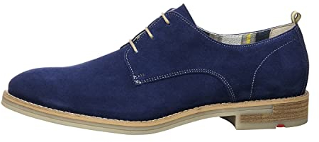 LLOYD Herren Businessschuhe Dallas Schnürschuh Veloursleder Schnürhalbschuhe Büro Elegant Uni Herren Schuhe Buisiness Schuhe Halbschuh Schnürschuh
