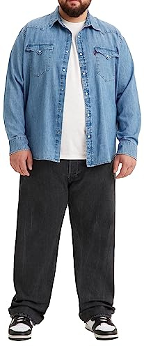 Levi's Herren 501® Original Fit Big & Tall Jeans, Crash Courses, 36W / 38L