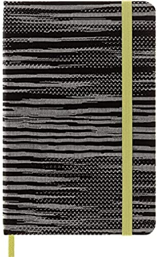 Moleskine - 12-monatiger Wochenplaner, Wochenkalender 2023, Missoni Limitierte Edition, Jacquard-Design, Canvas Hardcover, Taschenformat 9 x 14 cm