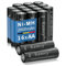 KAMCY AA Piles Rechargeables, 1,2V 2800mAh Pile LR6 Ni-MH Rechargeables, Accu AA Grande Capacité, Batterie Rechargeable 1200-1500 Cycles - Faible Auto-décharge, Lot de 16 Piles