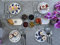 Evil Eye Breakfast/Dinner Set, Handmade Plates, Plate Set, Breakfast Set