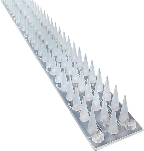 PestExpel® Clôture murale anti-escalade pour rebords de fenêtre ou abris de jardin Transparent 10 m